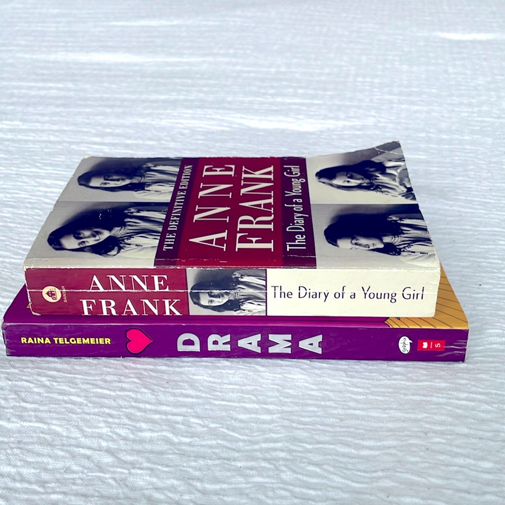 2-book package, ANNE FRANK and Drama